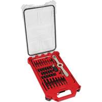 Jeu de tarauds & fili&egrave;res SAE PackOut avec poign&eacute;e 2-en-1 Hex-Lok, 38 Morcea Absolute Business Supply