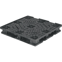 Double Deck Stackable Pallets, 4-Way Entry, 48-7/10" L x 45.7" W x 7-1/2" H Absolute Business Supply