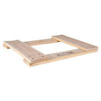 Cadre de socle roulant en bois dur, Roues en Non compris, Capacit&eacute; de 900 lb, 18" la x 24" p x 1,5" h Absolute Business Supply