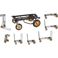 Transporteur d'&eacute;quipement 8 en 1 RockNRoller Multi-Cart, tout terrain, Acier, Capacit&eacute; 500 lb Absolute Business Supply