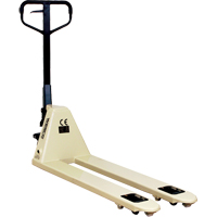 Transpalettes pour all&eacute;es &eacute;troites, Acier, 48" lo x 18" la, Capacit&eacute; 5500 lb Absolute Business Supply