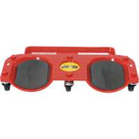 Socle roulant pour les genoux, Plastique, Rouge, Capacit&eacute; 350 lb Absolute Business Supply