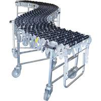Convoyeurs extensibles/flexibles, 30" la x 8' 6" lo, Capacit&eacute; de 226 lb par pi lin. Absolute Business Supply