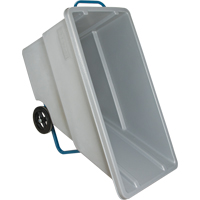 Tilt Truck, Polyethylene, 0.625 cu. yd., 850 lbs. Load Capacity Absolute Business Supply