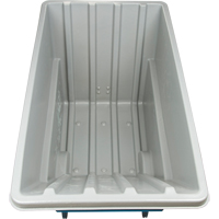 Tilt Truck, Polyethylene, 1.1 cu. yd., 1250 lbs. Load Capacity Absolute Business Supply