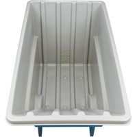 Tilt Truck, Polyethylene, 1.1 cu. yd., 2000 lbs. Load Capacity Absolute Business Supply