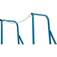 Trailer Access Rolling Ladder with Rails, 4 Steps, 22" Step Width, 37" Platform Height, Steel Absolute Business Supply