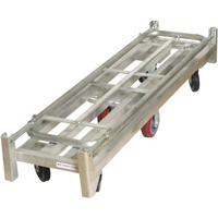 Chariot &agrave; plateforme U-Boat, 59-1/2" lo x 16" la x Capacit&eacute; 1750 lb, Roues en Polyur&eacute;thane Absolute Business Supply