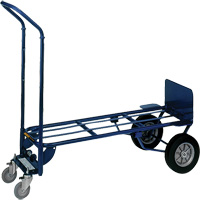 Deluxe Industrial Convertible Hand Truck, Steel, 1000 lbs. Capacity Absolute Business Supply