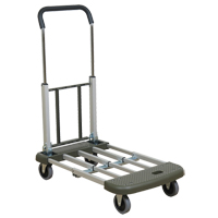Chariot &agrave; plateforme t&eacute;l&eacute;pliante, Aluminium, 330 lb, 29-1/2" lo x 17-1/2" la, Hauteur 36-1/2" Absolute Business Supply