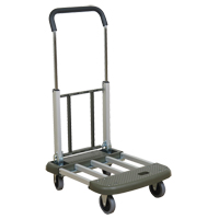Chariot &agrave; plateforme t&eacute;l&eacute;pliante, Aluminium, 330 lb, 29-1/2" lo x 17-1/2" la, Hauteur 36-1/2" Absolute Business Supply