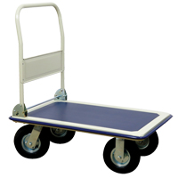 Chariot &agrave; plateforme avec poign&eacute;e pliante, Acier, 660 lb, 35" lo x 23" la, Hauteur 43,5" Absolute Business Supply