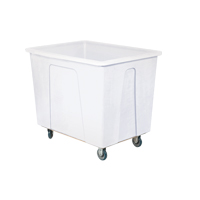 Caisson, Poly&eacute;thyl&egrave;ne blanc, 46" lo x 34" la x 40" h, Volume 25 pi³, Capacit&eacute; 600 lb Absolute Business Supply