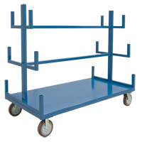 Support mobile pour tuyaux & barres, Acier, 48" la x 36" p x 60" h, Capacit&eacute; de 3000 lb Absolute Business Supply
