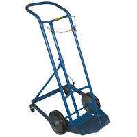 Chariot professionnel CC-1 pour bouteille de gaz, Roues Caoutchouc moul&eacute;, Base de 9" la x 7-1/4" lo, 250 lb Absolute Business Supply