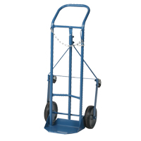 Chariot professionnel CC-1 pour bouteille de gaz, Roues Caoutchouc moul&eacute;, Base de 9" la x 7-1/4" lo, 250 lb Absolute Business Supply