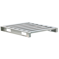 Aluminum 4-Way Channel Pallet Absolute Business Supply
