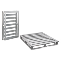 Aluminum 4-Way Tube Frame Pallet Absolute Business Supply