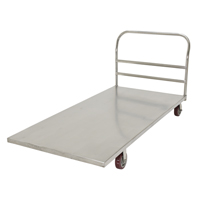 Platform Truck, 72" L x 36" W, 2000 lbs. Capacity, Polyurethane Casters Absolute Business Supply