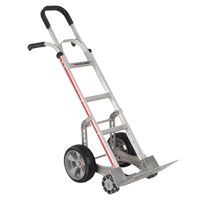 Self-Stabilizing Hand Truck, Combination Handle, Aluminum, 55'' Height, 500 lbs. Capacity Absolute Business Supply