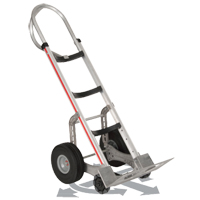 Self-Stabilizing Hand Truck, P-Handle Handle, Aluminum, 55'' Height, 500 lbs. Capacity Absolute Business Supply