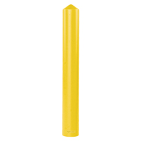 Enveloppe lisse pour butoir, 6" dia. x 56" l, Jaune Absolute Business Supply