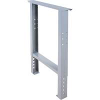 Industrial Duty Leg for Workbench, Steel, 24" D x 34" H, Single Absolute Business Supply