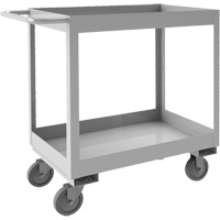 Chariot avec tablettes de calibre industriel, 2 Tiers, 16" la x 34" h x 36-7/16" p, Capacit&eacute; 600 lb Absolute Business Supply