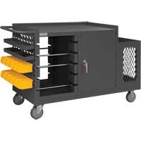 Chariot pour bobines de fil et de maintenance, Acier, 5 Montants, 54-1/16" la x 35" h x 24" p, Capacit&eacute; de 1200 lb Absolute Business Supply