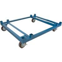 Dolly for Stacking Container, 48.5" W x 40-1/2" D x 10" H, 3000 lbs. Capacity Absolute Business Supply