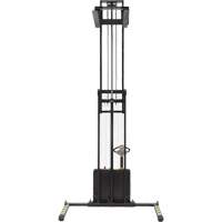 Double Mast Stacker, Electric Operated, 2200 lbs. Capacity, 150" Max Lift Absolute Business Supply