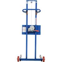 Low Profile Lite Load Lift, Hand Winch Operated, 400 lbs. Capacity, 55" Max Lift Absolute Business Supply
