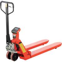 Transpalette avec balance et imprimante thermique Eco, 45" lo x 22,5" la, Capacit&eacute; de 4400 lb Absolute Business Supply