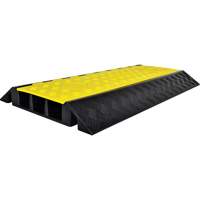 Powerhouse Heavy-Duty Straight Cable Protector, 3 Channels, 36" L x 19.75" W x 3" H Absolute Business Supply