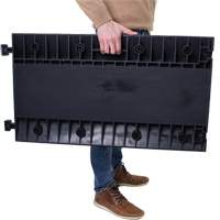 Powerhouse Medium-Duty Straight Cable Protector, 5 Channels, 36" L x 19.63" W x 2.25" H Absolute Business Supply