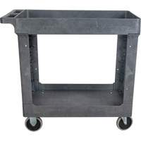 Chariot utilitaire pour l'entretien, 2 tiers, 16-1/2" x 32-1/2" x 34-1/2", Capacit&eacute; 550 lb Absolute Business Supply