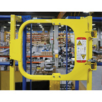 EdgeHalt&reg; Ladder Safety Gate, 20" - 30" W Absolute Business Supply