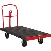 Towable Platform Cart, 64-1/4" L x 30-1/2" W, 2500 lbs. Cap., Polyolefin Wheels Absolute Business Supply