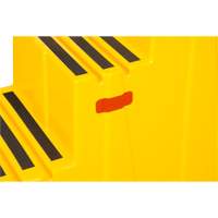Escabeau industriel, 3 marches, 34-13/16" x 22-7/16" x Hauteur 28-1/2" Absolute Business Supply