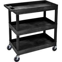 R&acirc;telier mobile, 3 tiers, 35-1/4" x 36-1/4" x 18", Capacit&eacute; 300 lb Absolute Business Supply