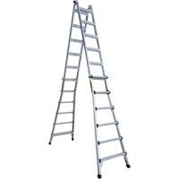 Telescoping Multi-Position Ladder, Aluminum, 300 lbs. Absolute Business Supply