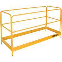 Trousse de garde-corps pour &eacute;chafaud Jobsite Series, 29-1/4" p x 44-1/2" h Absolute Business Supply