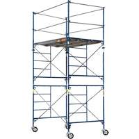 Tour d'&eacute;chafaudage compl&egrave;te avec roulettes, 69-1/2" p x 178" h Absolute Business Supply