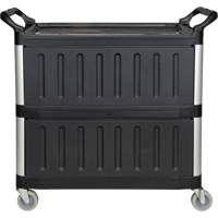 Chariot utilitaire, 3 tiers, 19-3/4" x 37-1/2" x 40-1/4", Capacit&eacute; 250 lb Absolute Business Supply