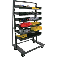 Chariot &agrave; cadre en A robuste &agrave; un c&ocirc;t&eacute; avec 6 plateaux, 38" x 25" x 63", Capacit&eacute; 2500 lb Absolute Business Supply
