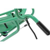 Powered Drum Hand Truck with Pneumatic Wheels Absolute Business Supply