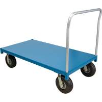 Heavy-Duty Platform Truck, 48" L x 24" W, 1200 lbs. Capacity, Flat Free Casters Absolute Business Supply