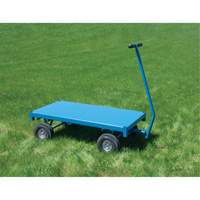 Outdoor Platform Wagon Truck, 24" W x 48" L, 1000 lbs. Capacity Absolute Business Supply