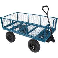 Wagon with Drop Sides, 24" W x 48" L, 800 lbs. Capacity Absolute Business Supply