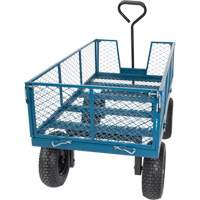 Wagon with Drop Sides, 24" W x 48" L, 800 lbs. Capacity Absolute Business Supply